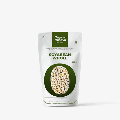Organic Whole Soyabean (Non-GMO) - 500G