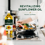 Cold Pressed Sunflower Oil (Unrefined) 1L & 5L | Organic Mandya