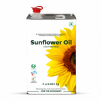 Cold Pressed Sunflower Oil (Unrefined) 1L & 5L | Organic Mandya