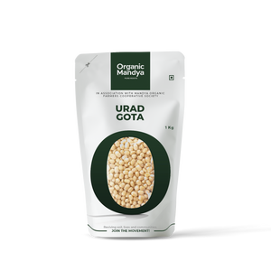 Organic Mandya Urad Gota Front - 1kg