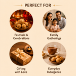 Wheat Ghee Ladoo with Jaggery | A2 Desi Cow Ghee, Roasted Wheat (180G)