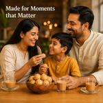 Wheat Ghee Ladoo with Jaggery | A2 Desi Cow Ghee, Roasted Wheat (180G)