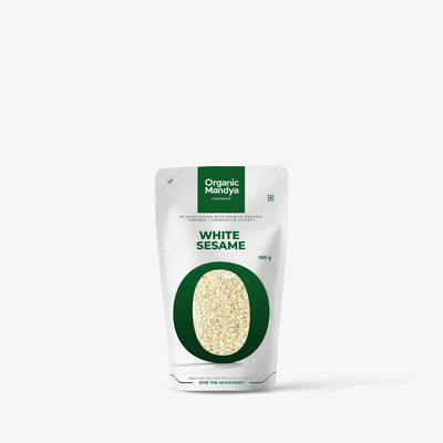 White Sesame Seeds (Bili Ellu / Safed Til) Organic