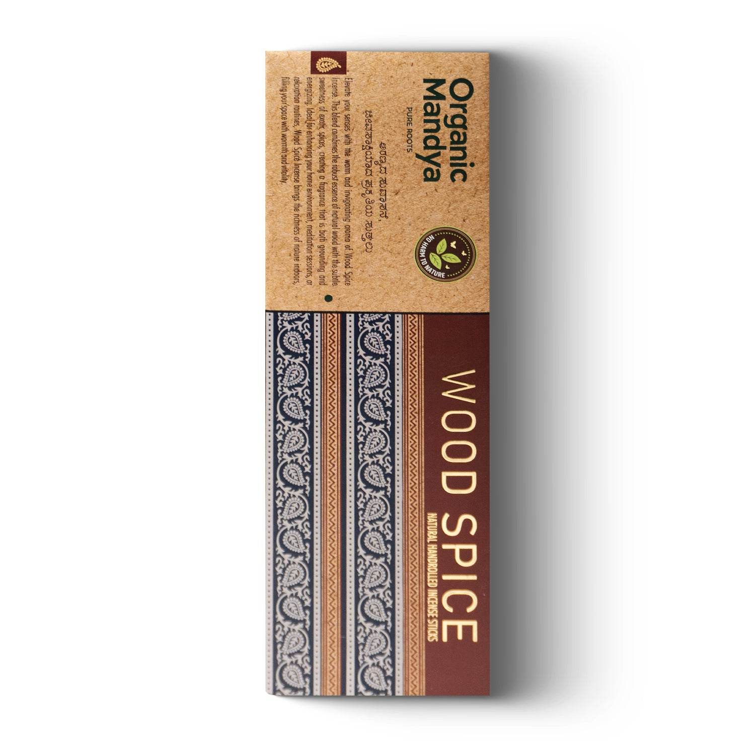Agarbatti - Wood Spice - Organic Mandya
