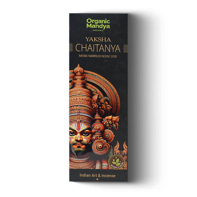 Organic Yaksha Chaitanya Agarbatti – Low Smoke Herbal Incense Sticks