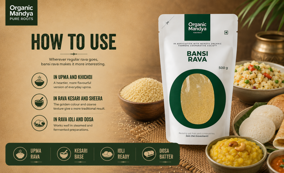 daily - use - bansi  - rava