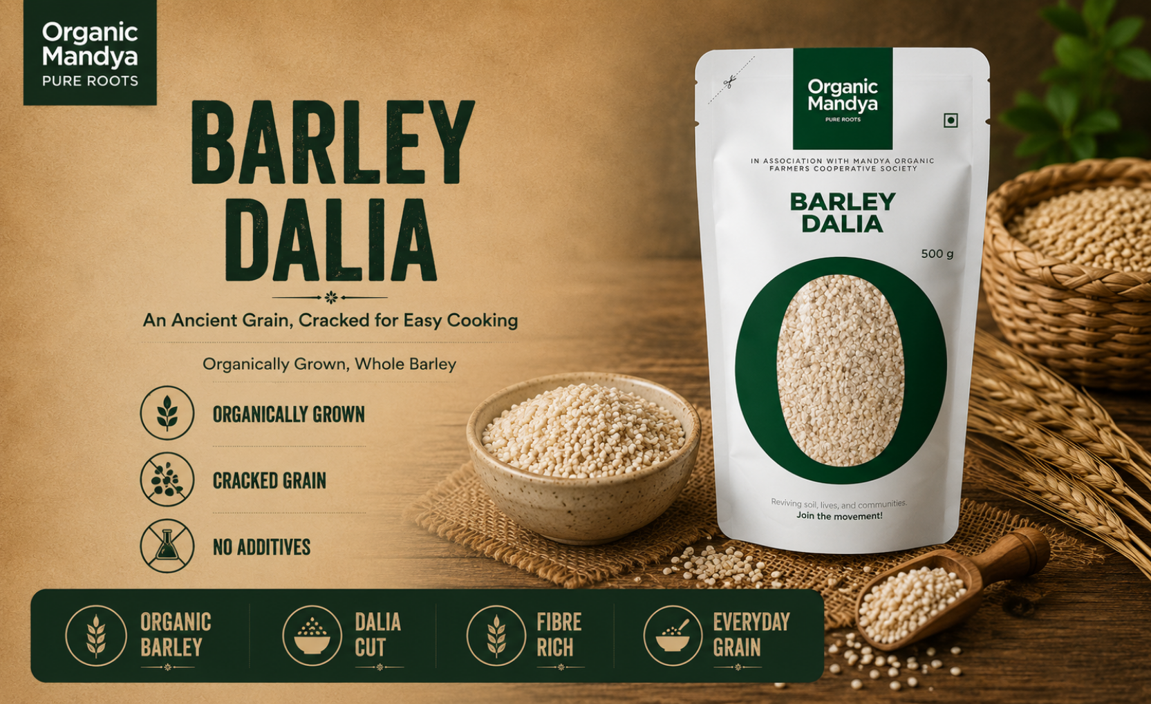 organic - barley - dalia