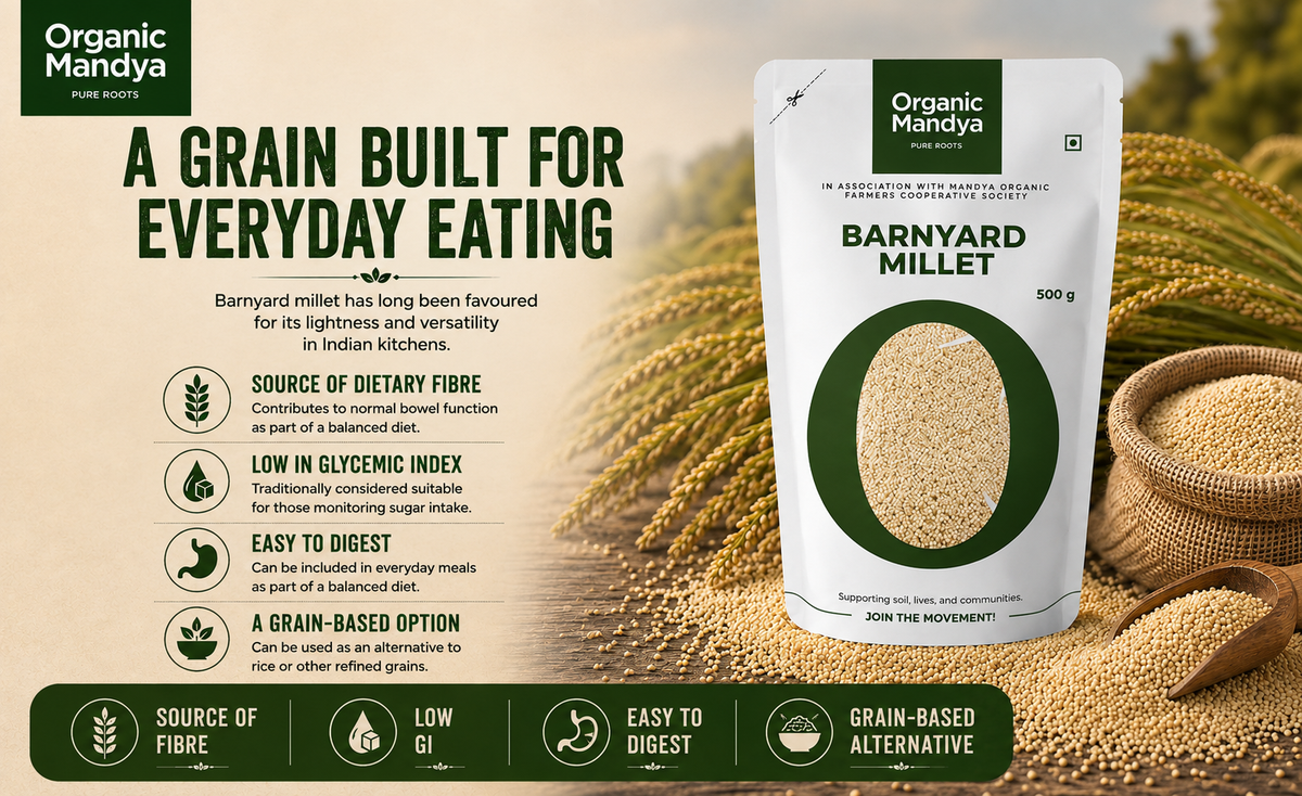 source barnyard millet