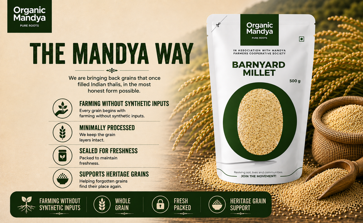 sealed barnyard millet
