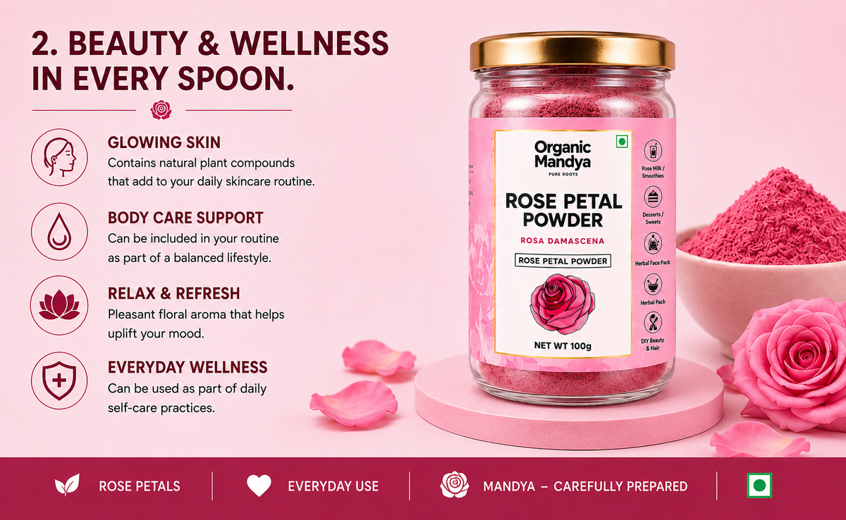 Rose Powder Benefits Guide