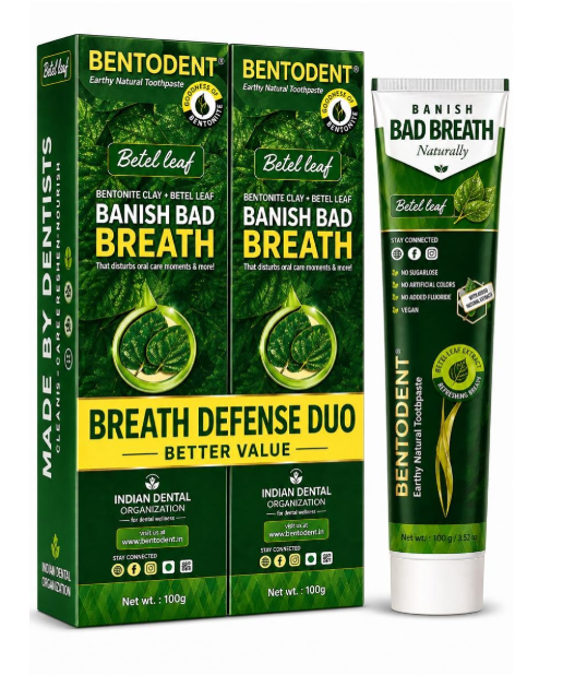 Bentodent Betel Leaf Herbal Toothpaste