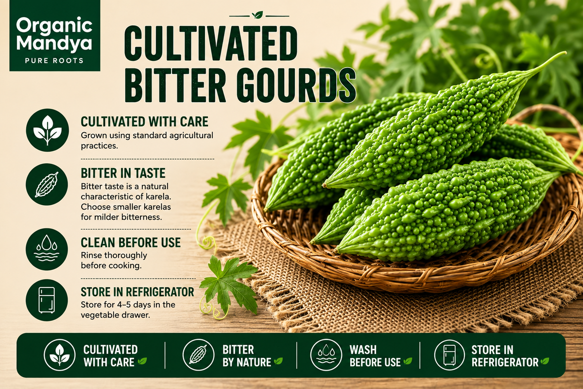 clean bittergourd