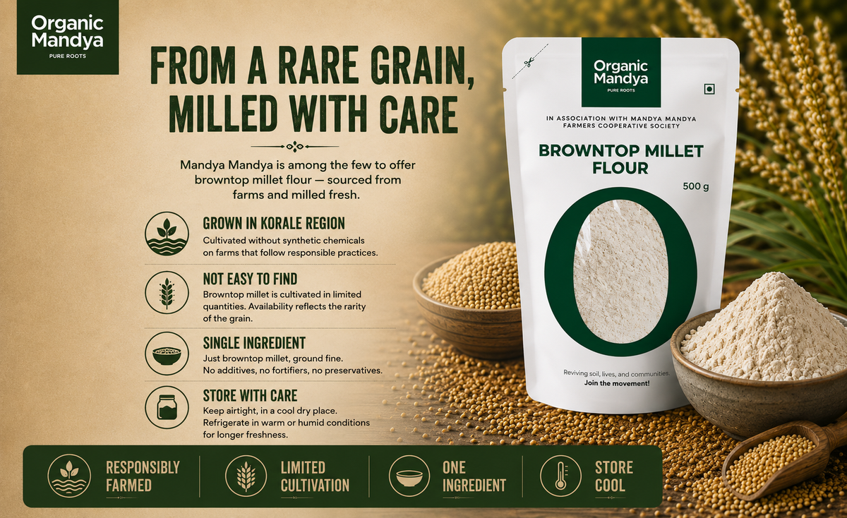 Browntop Millet Flour Recipes