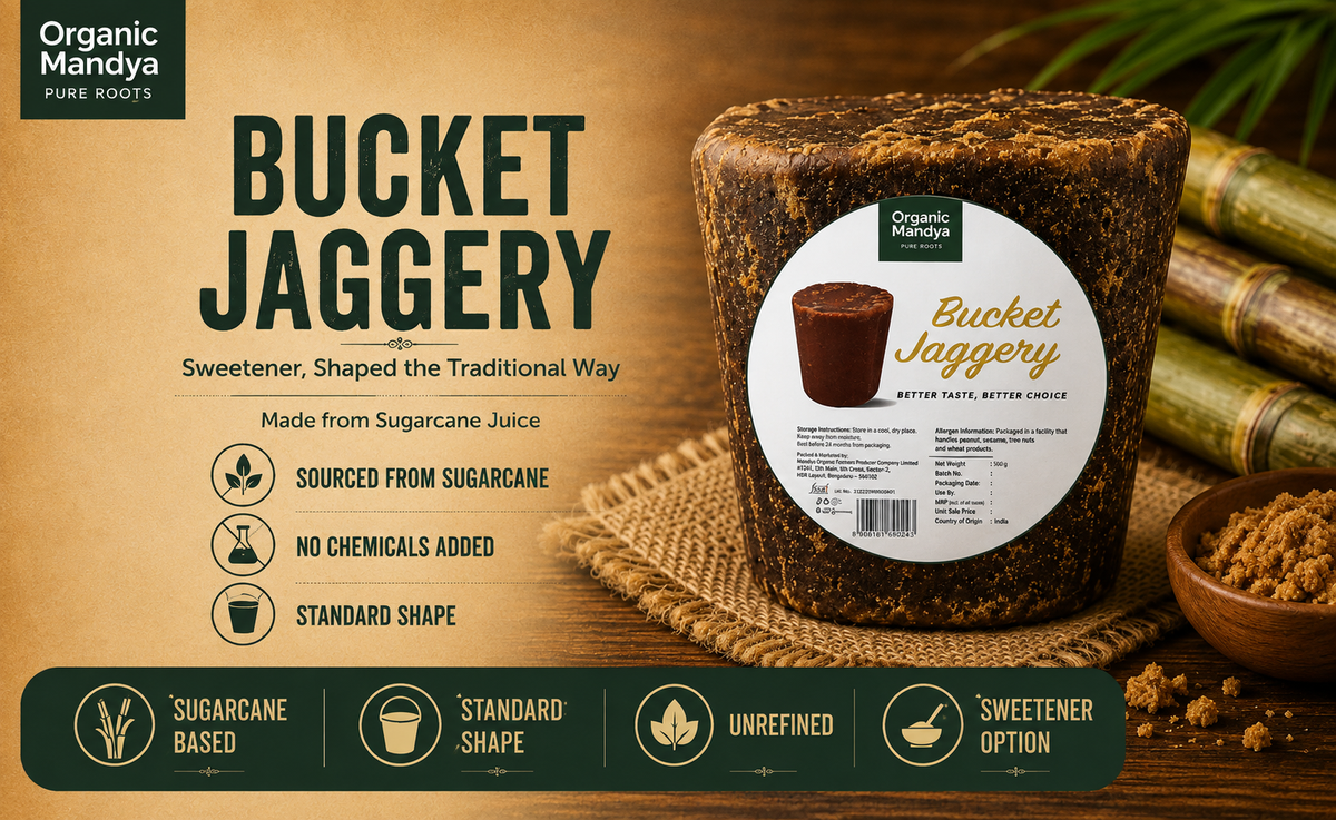 Bucket jaggery usage guide