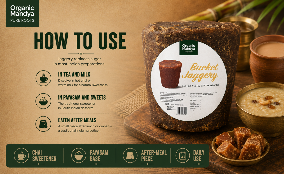 usage - bucket - jaggery