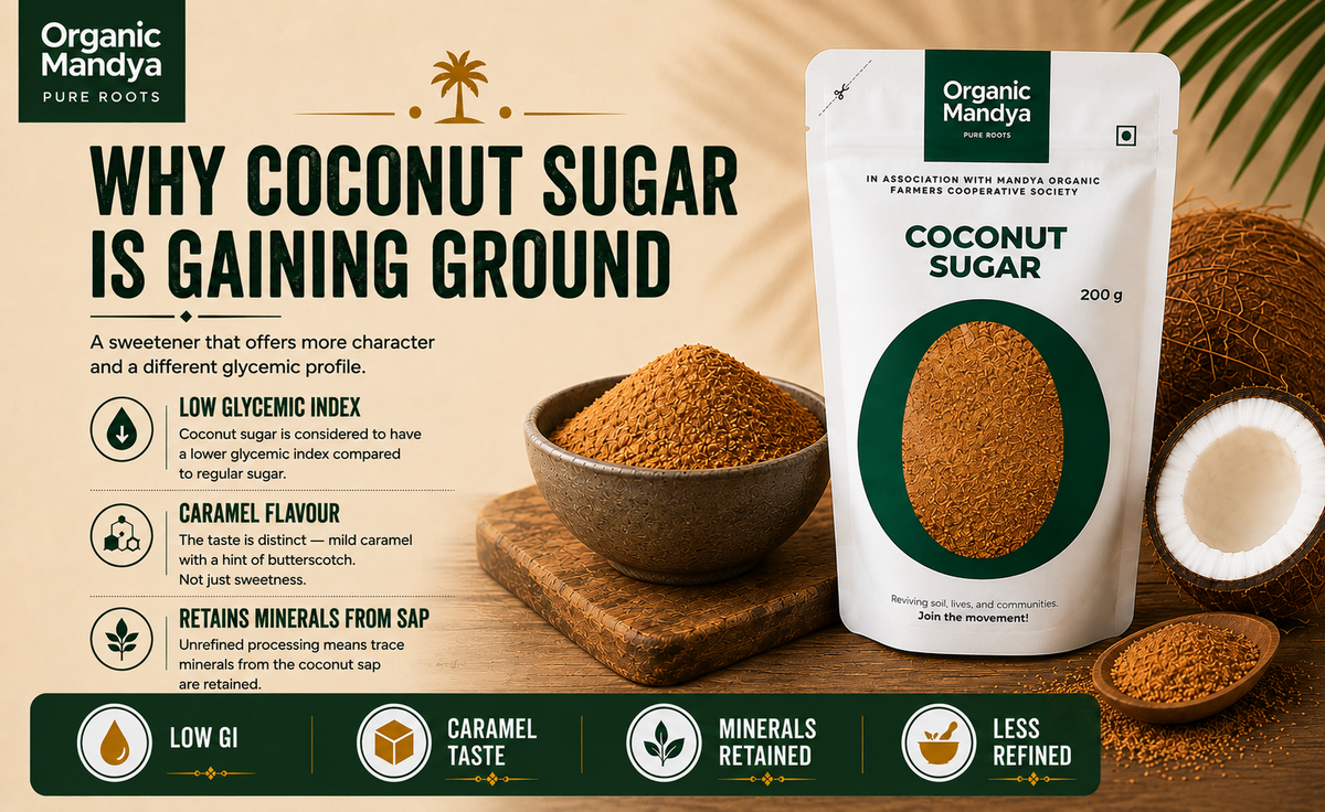 nutrients - coconut - sugar