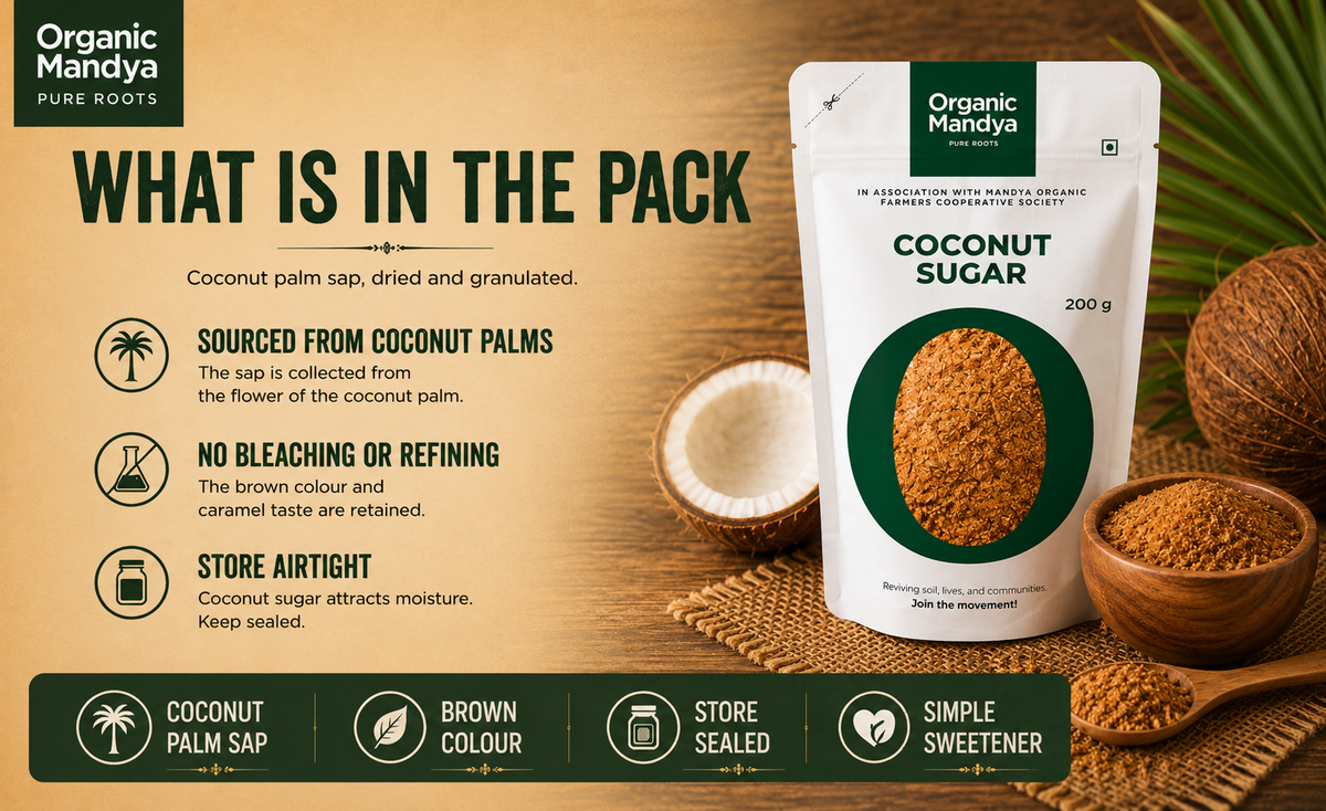 storage - coconut - sugar