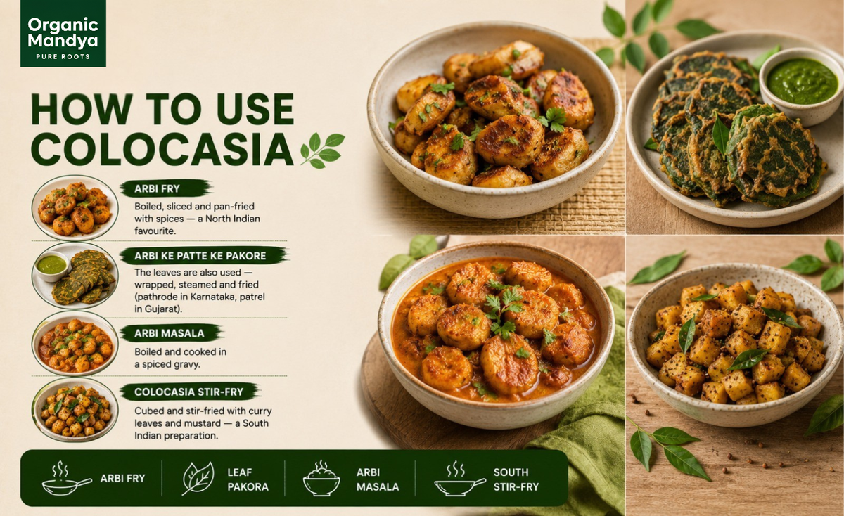 healthy - colocasia
