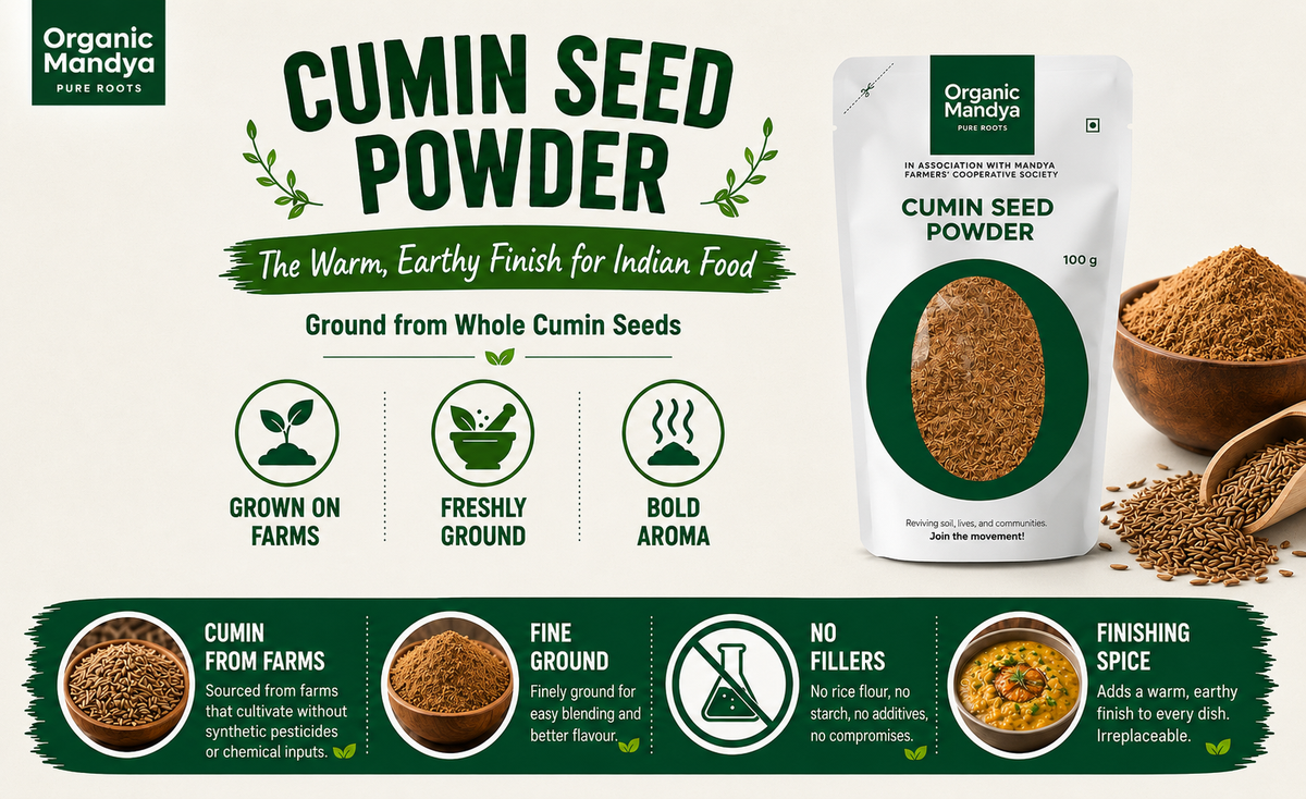 freshly cumin seed