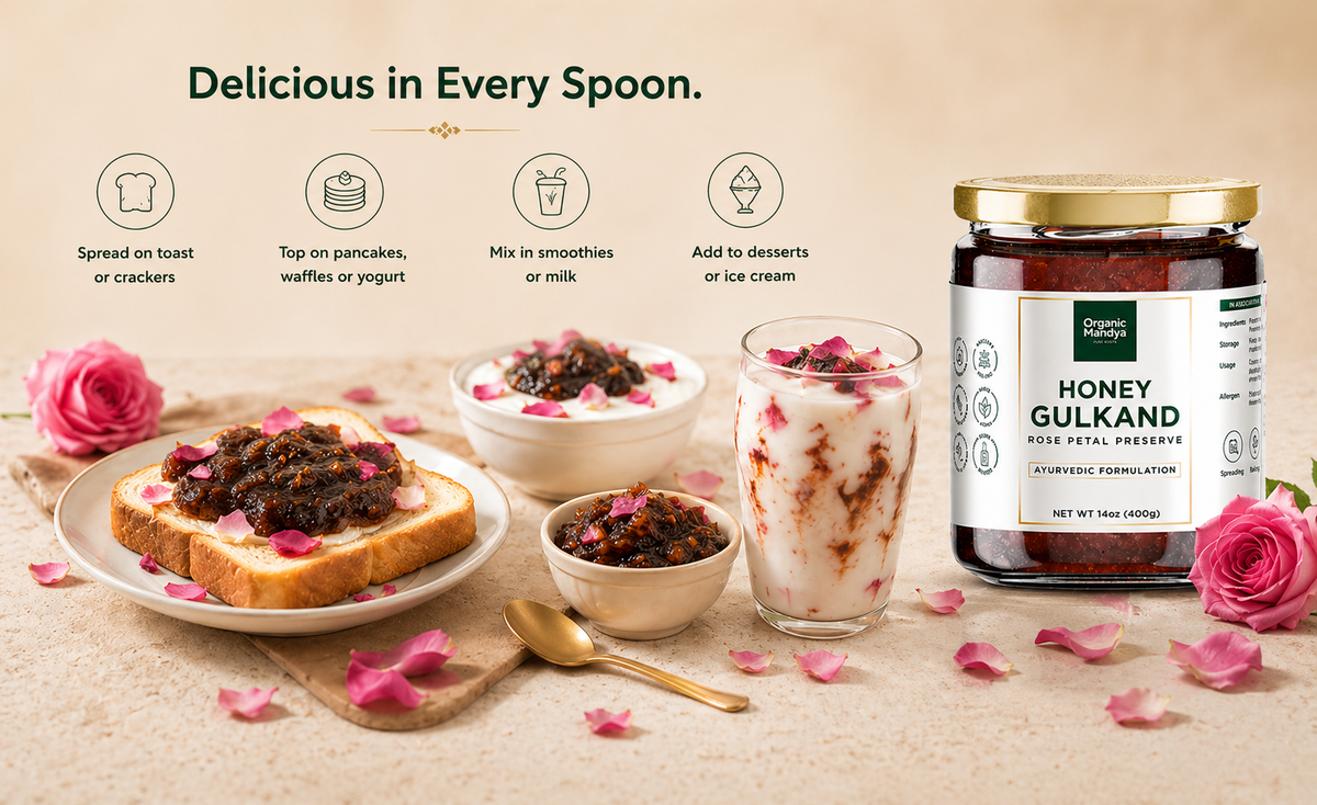 delicious - honey - gulkand