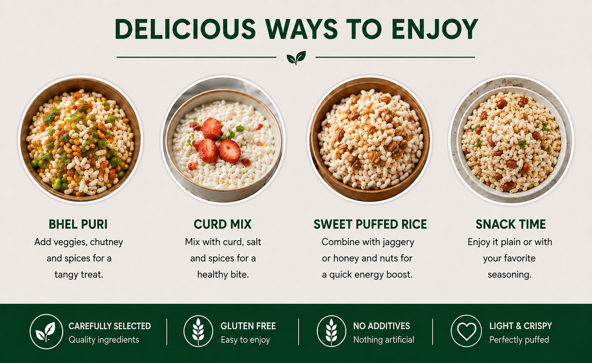 Tasty Puffed Rice Bowl
