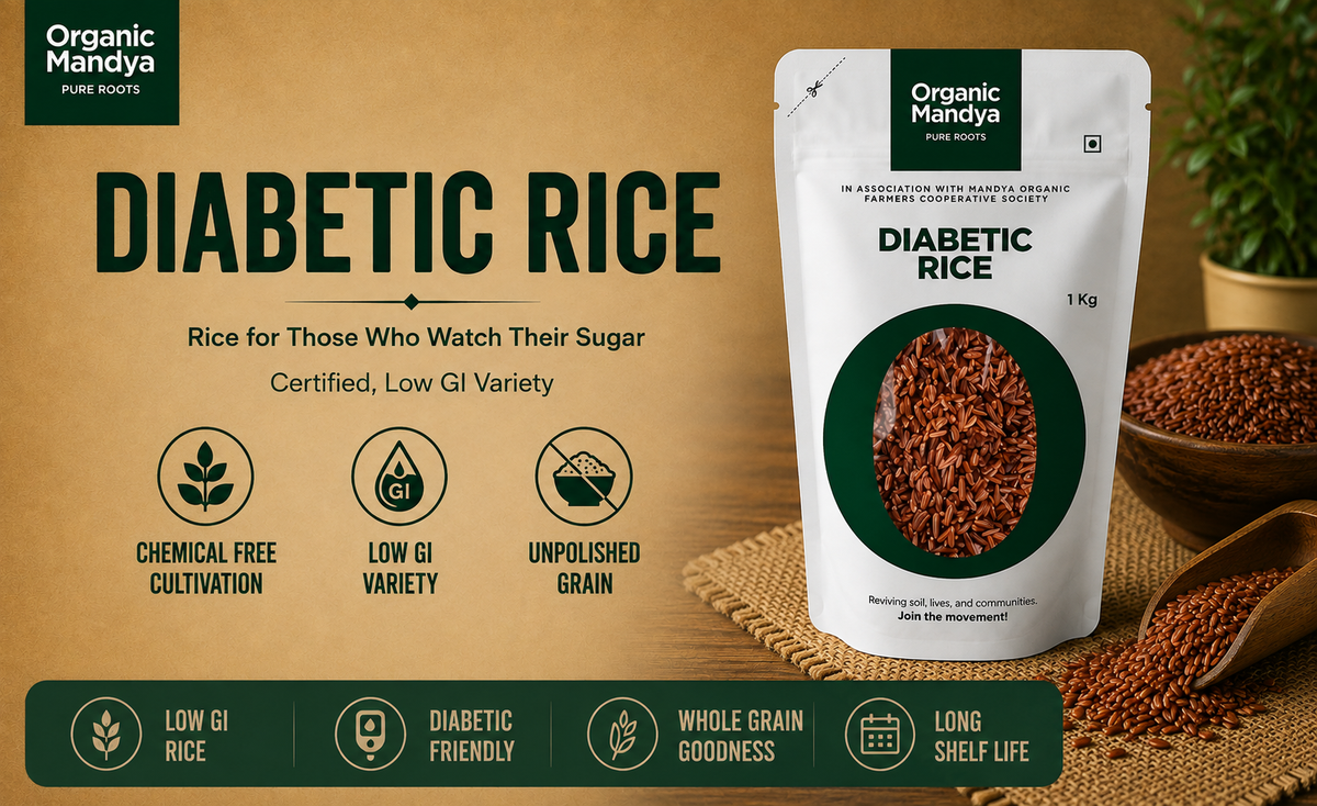 Diabetic rice product pack
