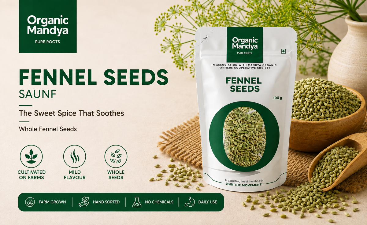 no chemical fennel seeds