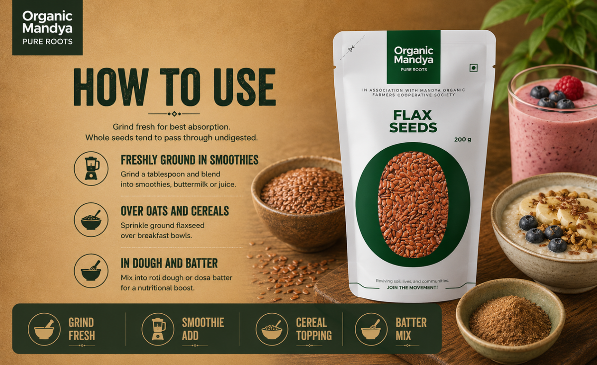 usage - flaxseeds