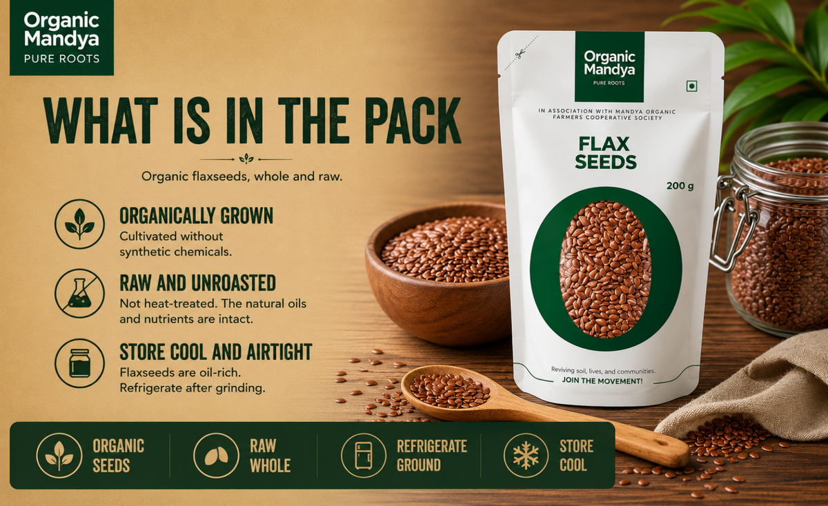 storage - flaxseeds