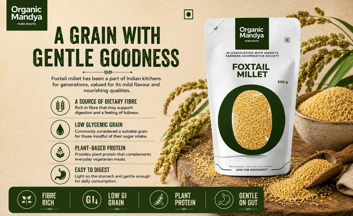 Foxtail Millet healthy grain