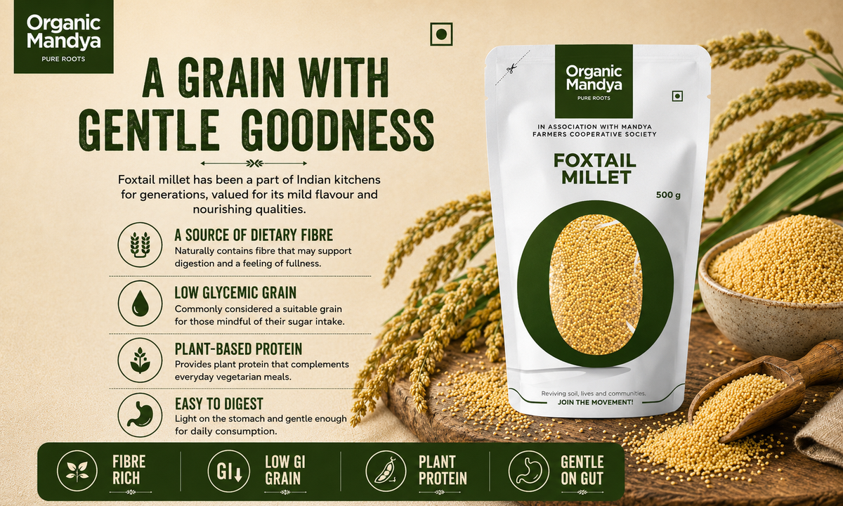 Foxtail Millet daily nutritio