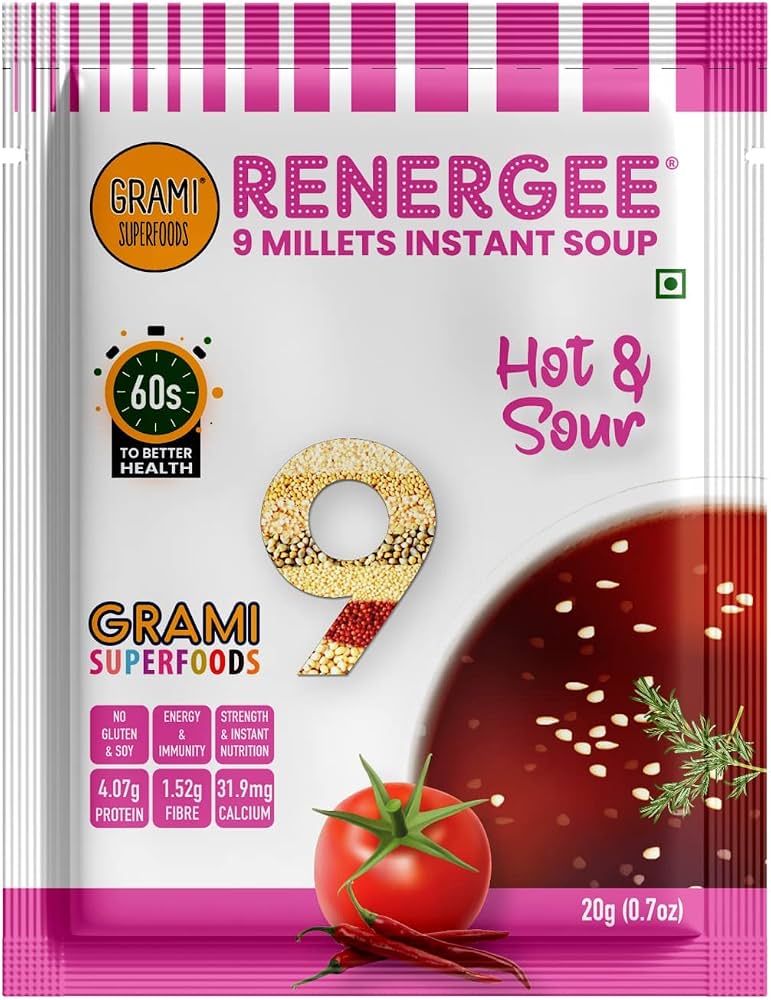 Grami Renergee 9 Millet Tomato Beetroot Soup