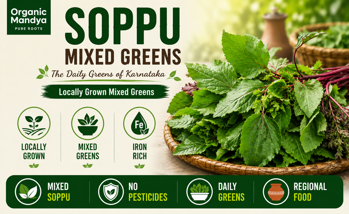Fresh Soppu leafy greens