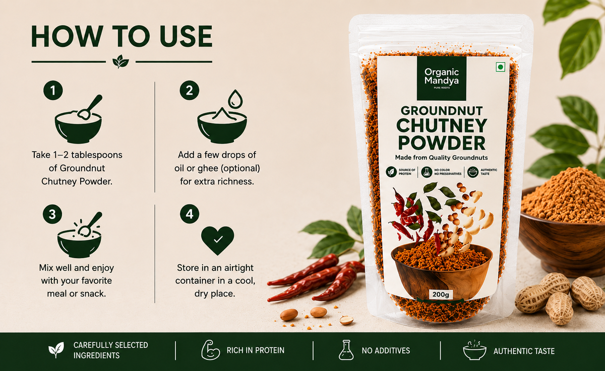 Protein Rich Groundnut Chutney