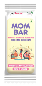 Mom Bar 40g | Healthy Protein & Energy Snack Bar | Jus Amazin