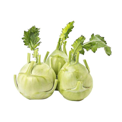 Knol Khol (Kohlrabi / Navilu Kosu) Fresh & Organic