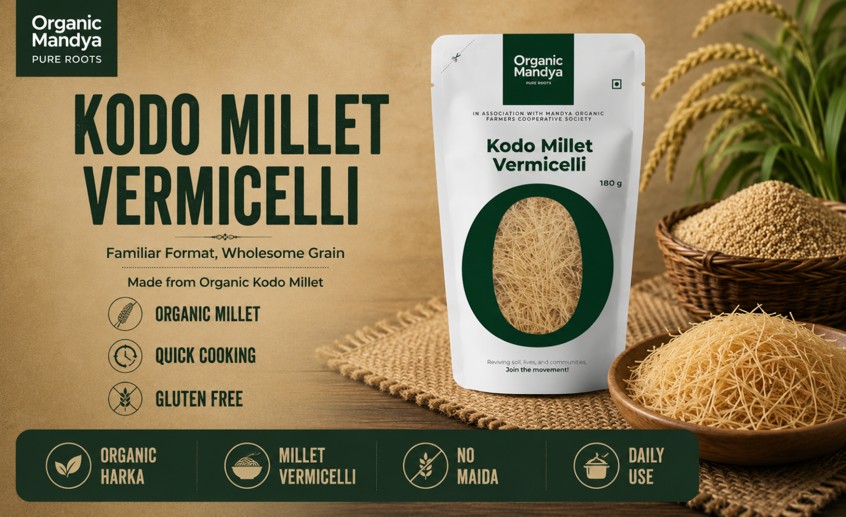 organic - kodo - millet - vermicelli
