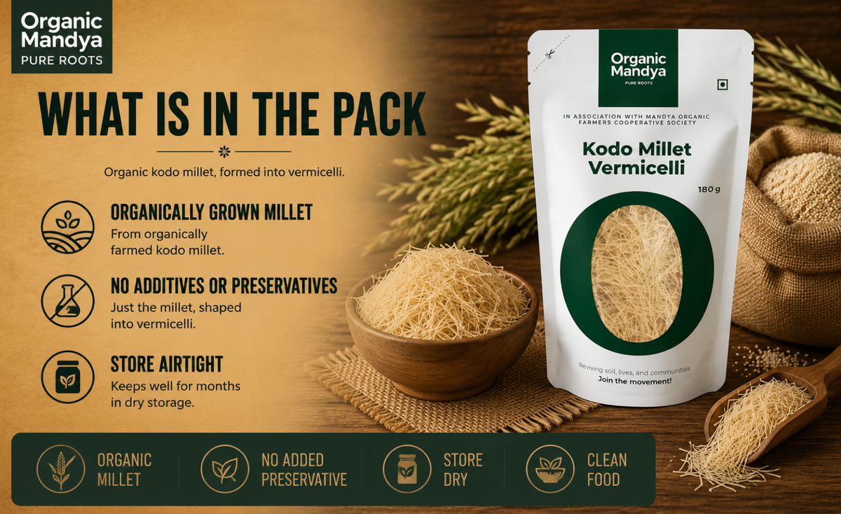 storage - kodo - millet - vermicelli