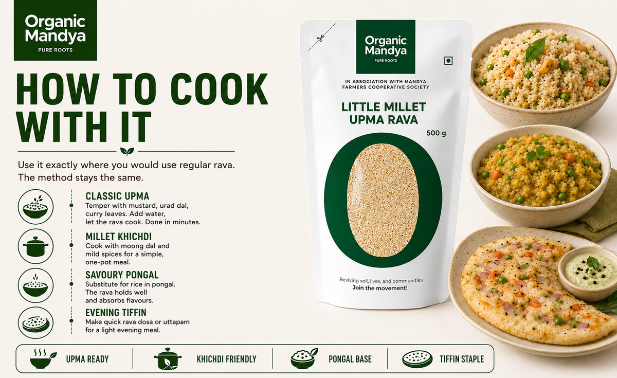 Little millet rava recipe