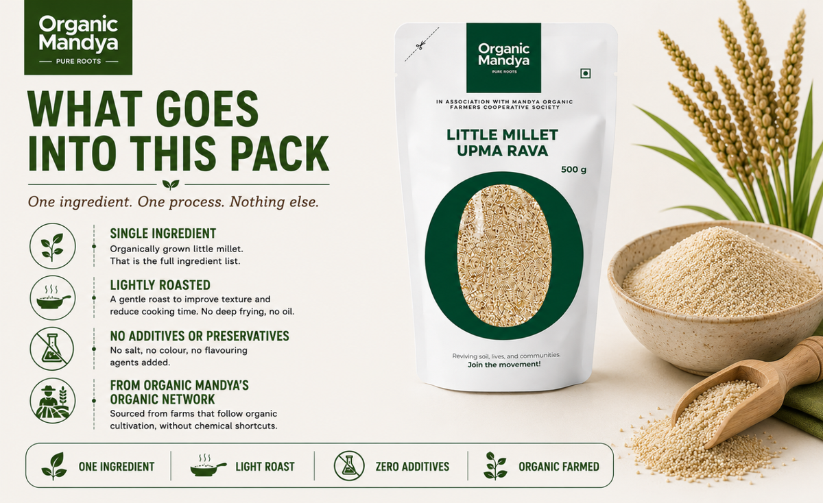 Little - millet - rava - packaging
