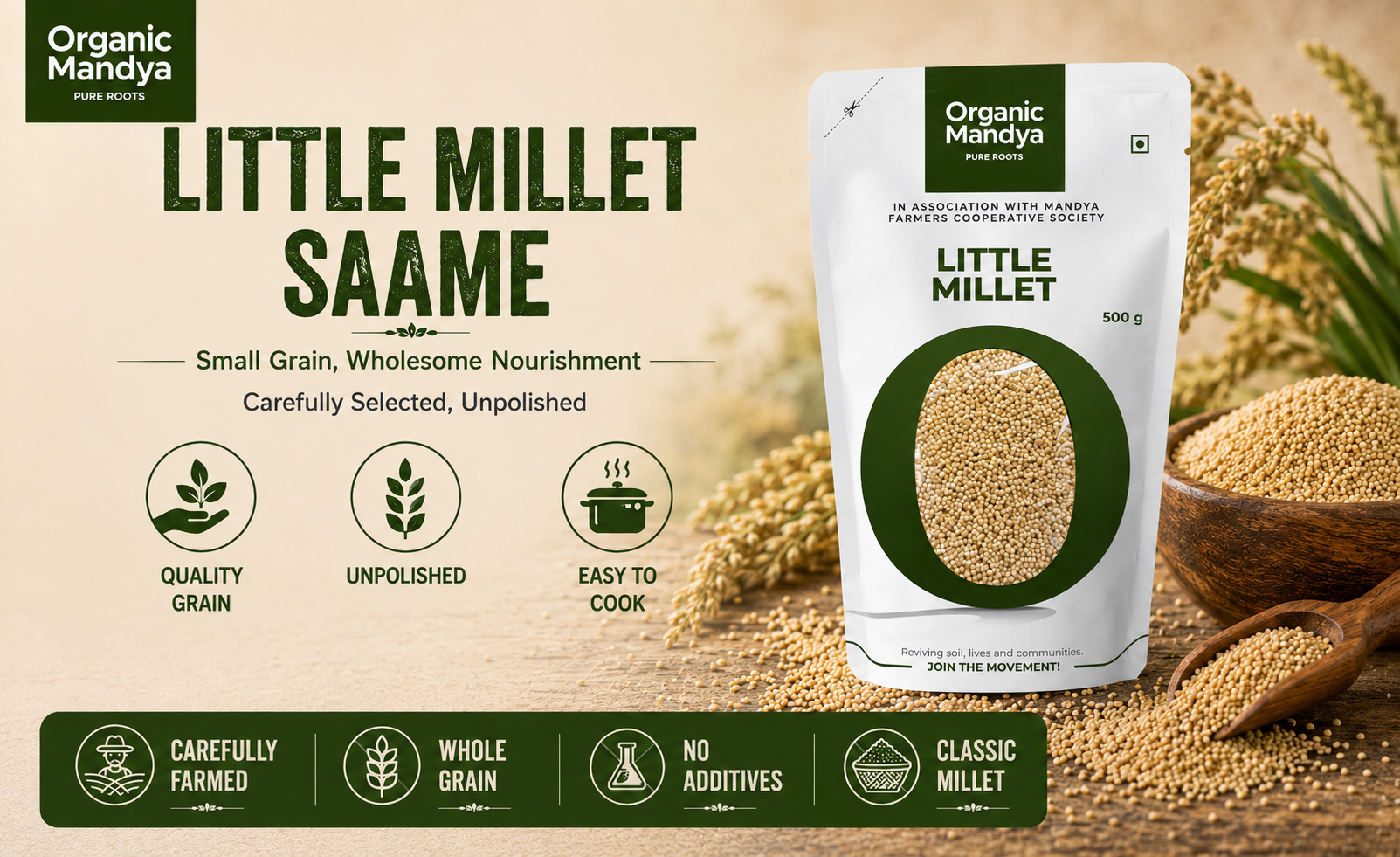 Little Millet Whole Grain