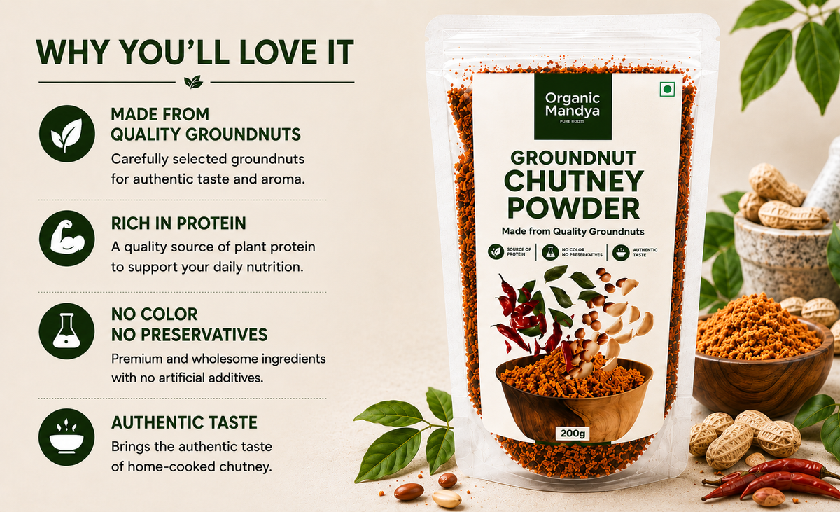 Groundnut Chutney Powder Pack