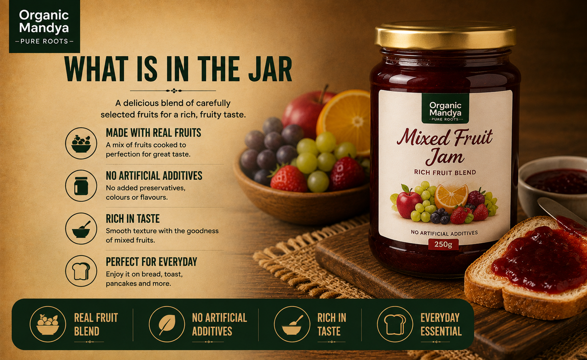 mixed fruit jam