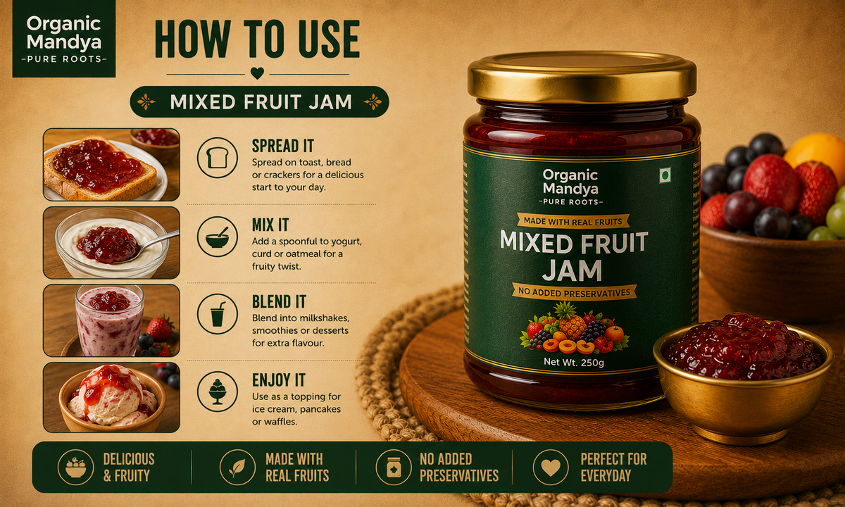 mixed fruit jam