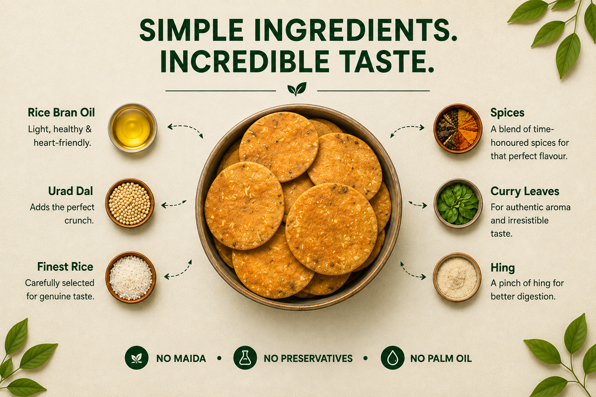 Everyday Crunchy Snack Ingredients