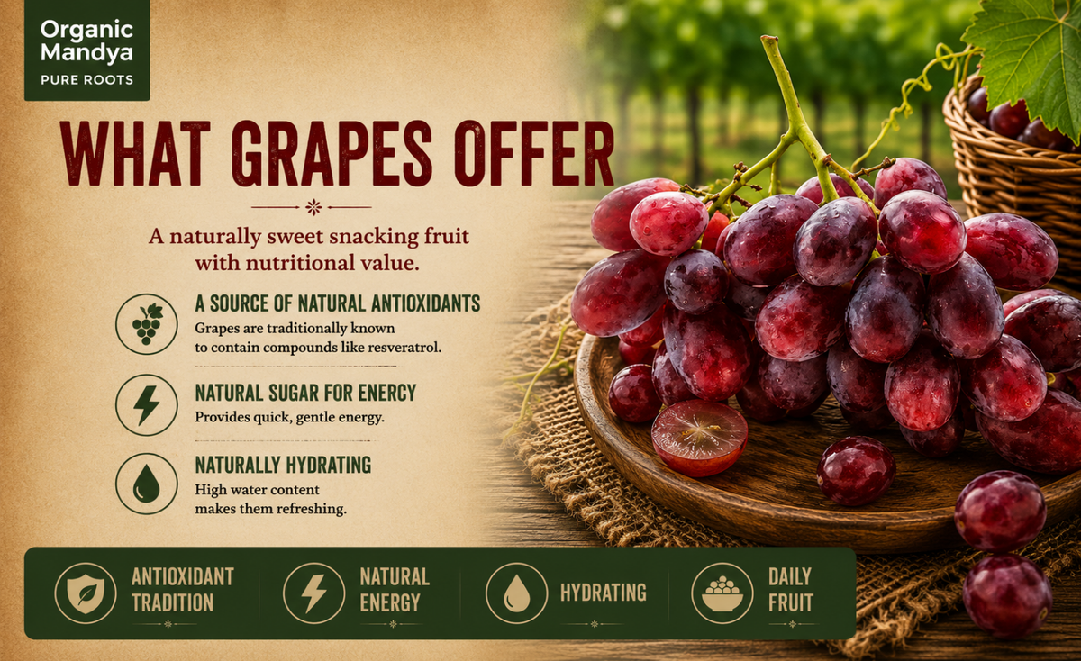 hydrating - organic - red - globe - grapes