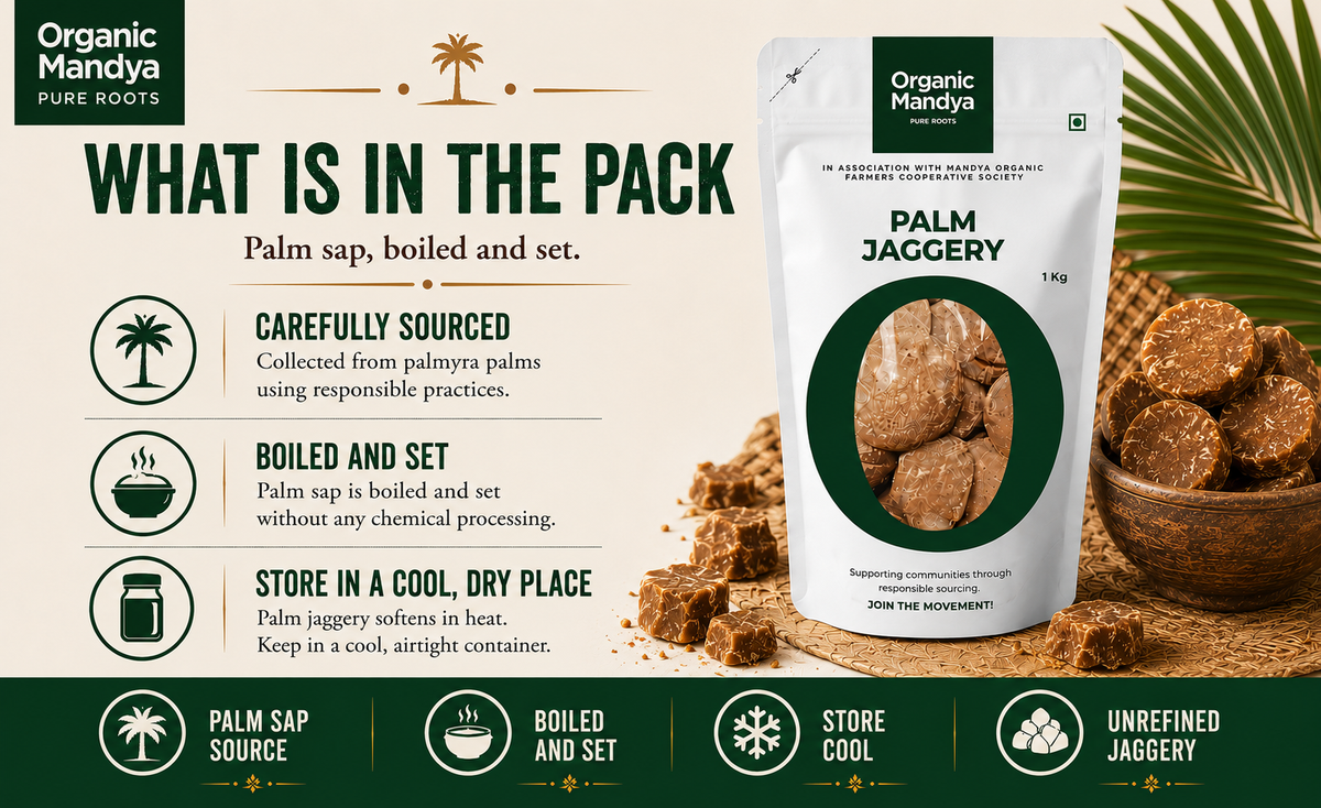 storage - palm - jaggery