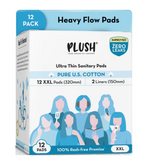 Sanitary Pads XL (12+2) for Heavy Flow – Plush Sanitary Pad