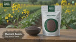 Organic Mandya Black Mustard Seeds (Sasive/Rai) Whole (200g)