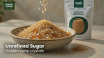 Organic Mandya Brown Sugar | Unrefined Cane Sugar (500g Pouch)
